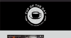Desktop Screenshot of cupoftheday.com